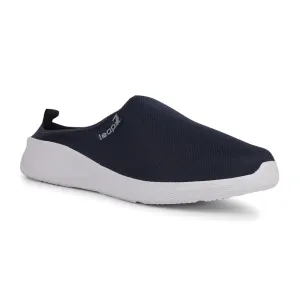 Leap7x Casual Navy Blue Slip-on Mule For Men VESTER-1 By Liberty