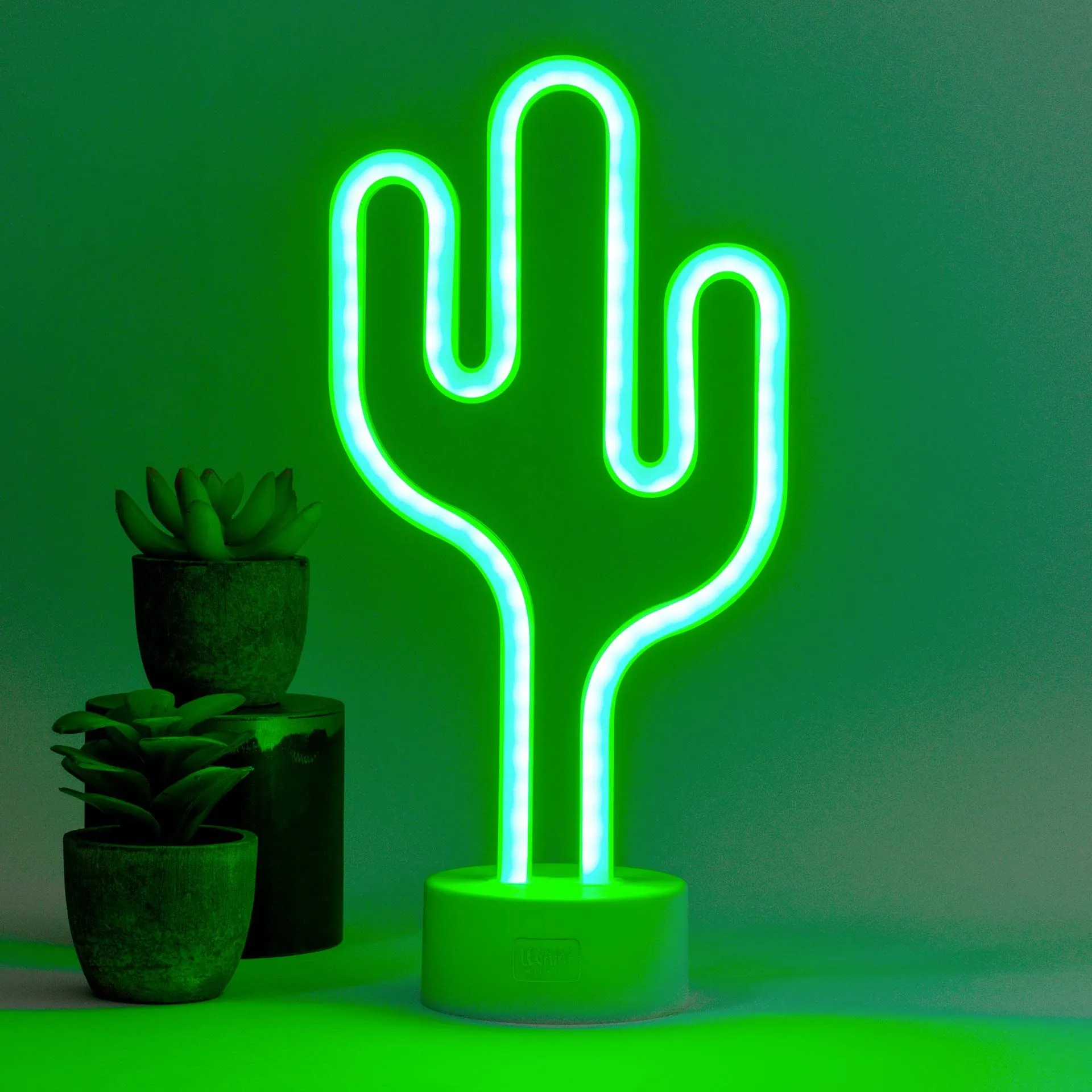 Legami It’s a Sign - Neon Effect LED Lamp - Cactus