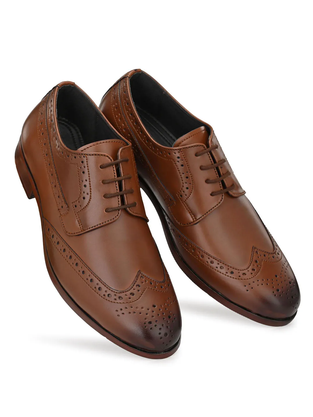 Libra Tan Brogues