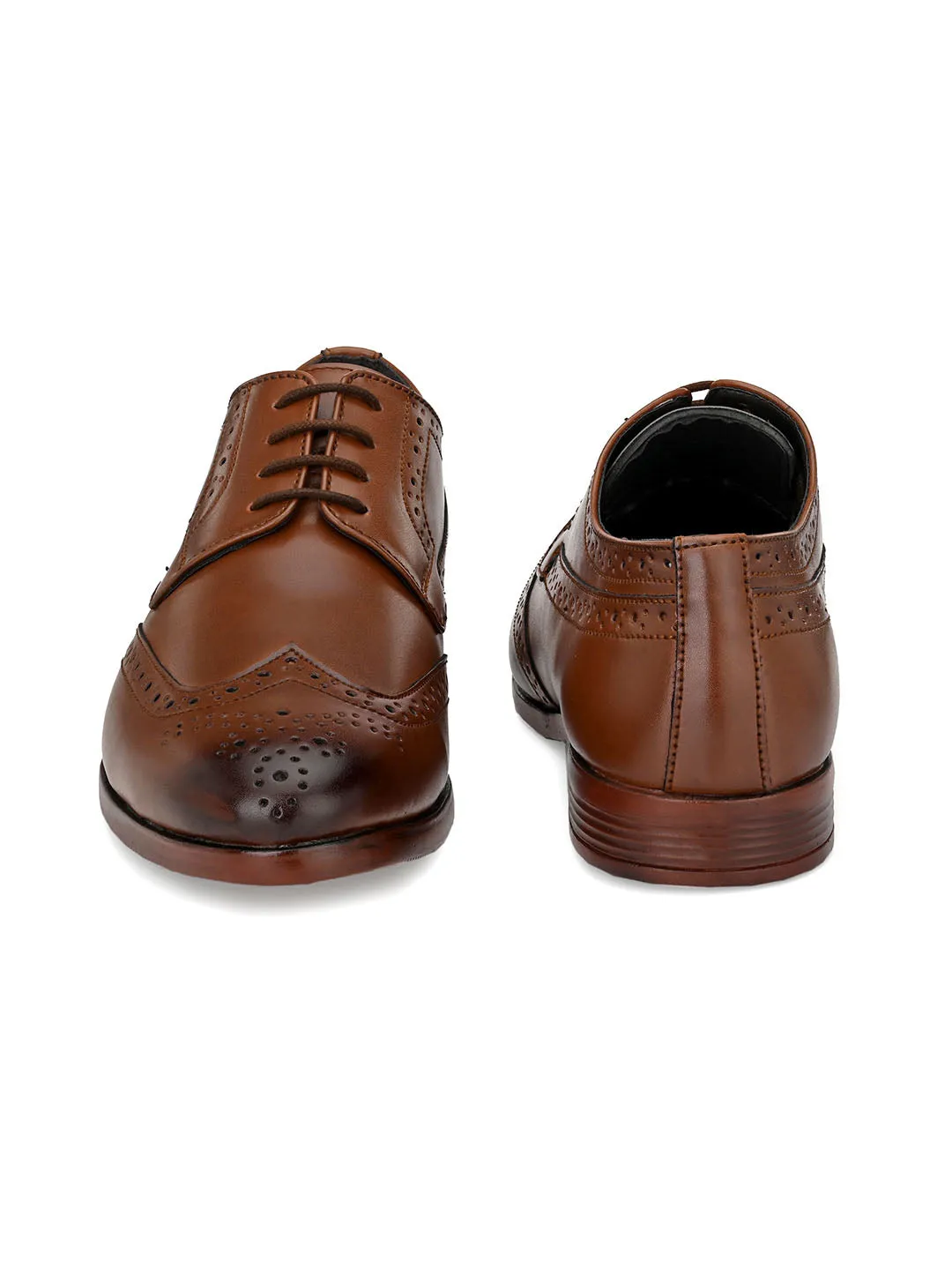 Libra Tan Brogues