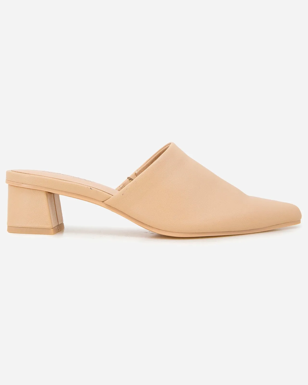 Lorelei Mule Slide in Almond