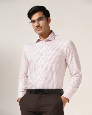 Luxe Formal Pink Stripe Shirt - Avian