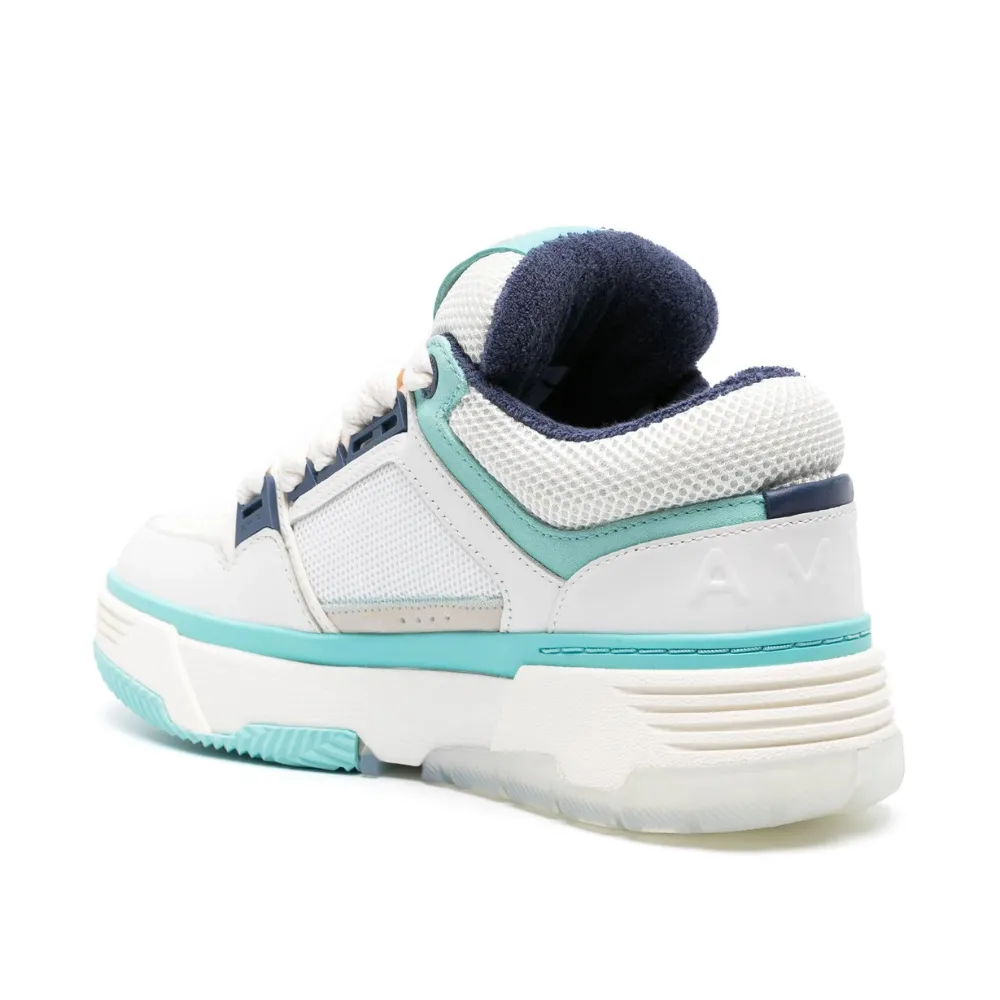 MA-1 Panelled Leather Sneakers