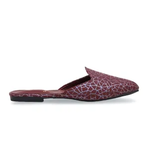 Maroon Casual Mule CL1500