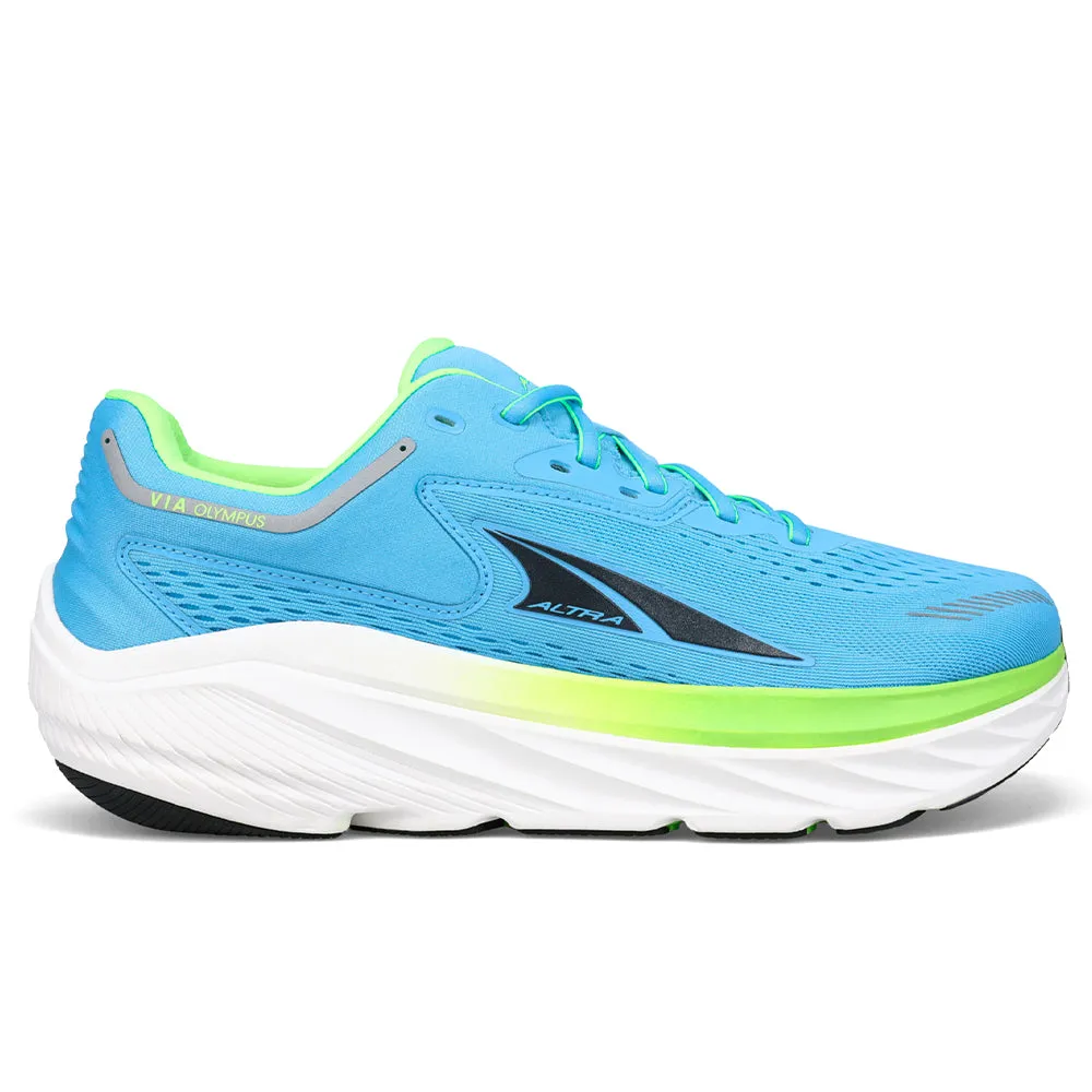 Men's Altra Via Olympus, Neon/Blue, 13 D Medium