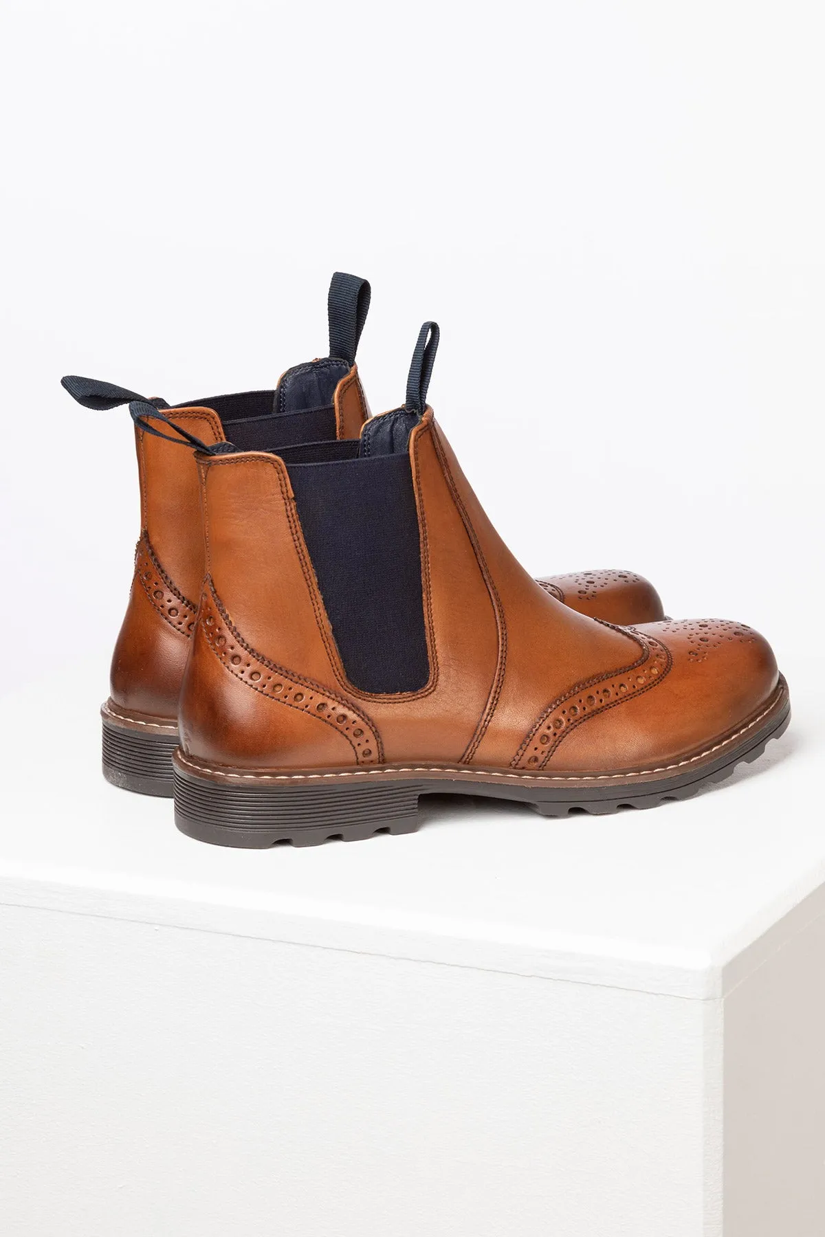 Men's Brogue Market Boots - Millington II