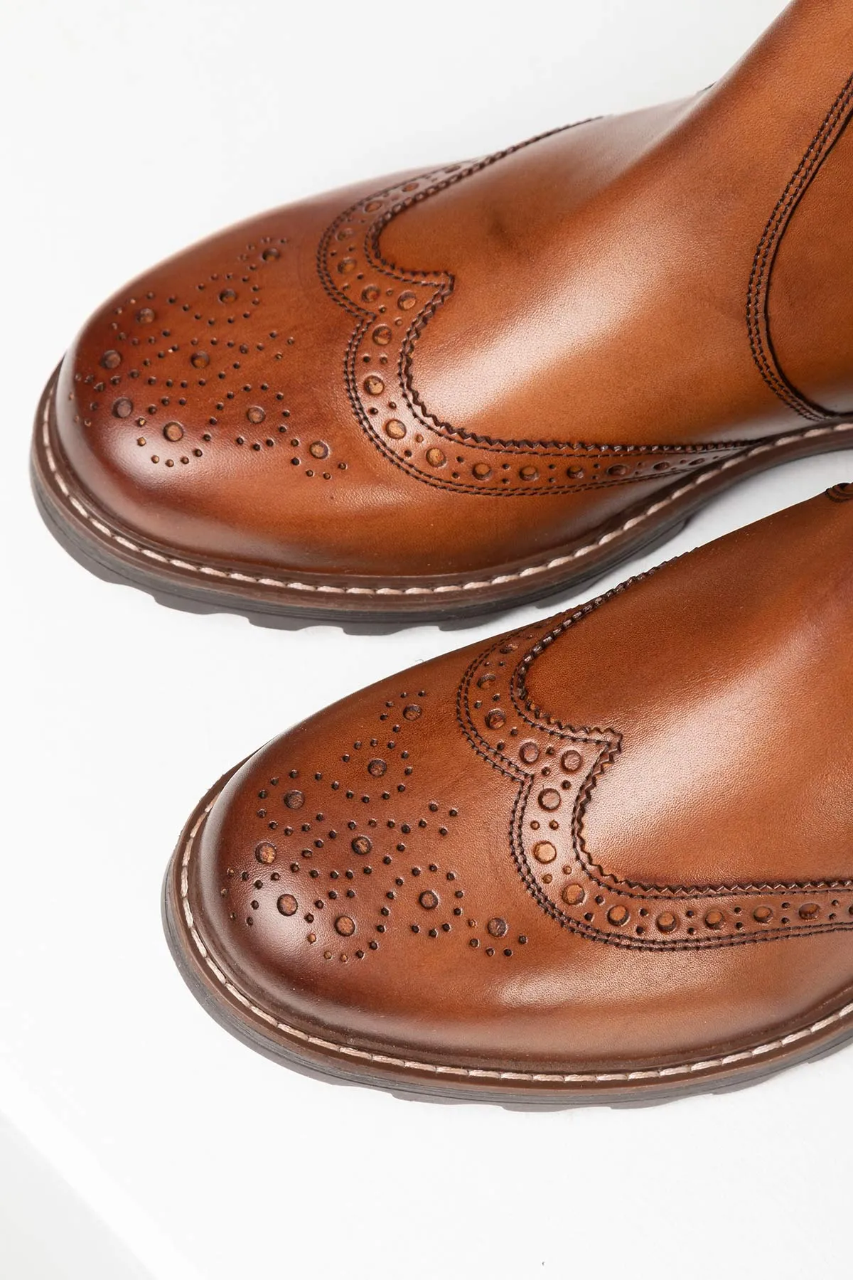 Men's Brogue Market Boots - Millington II