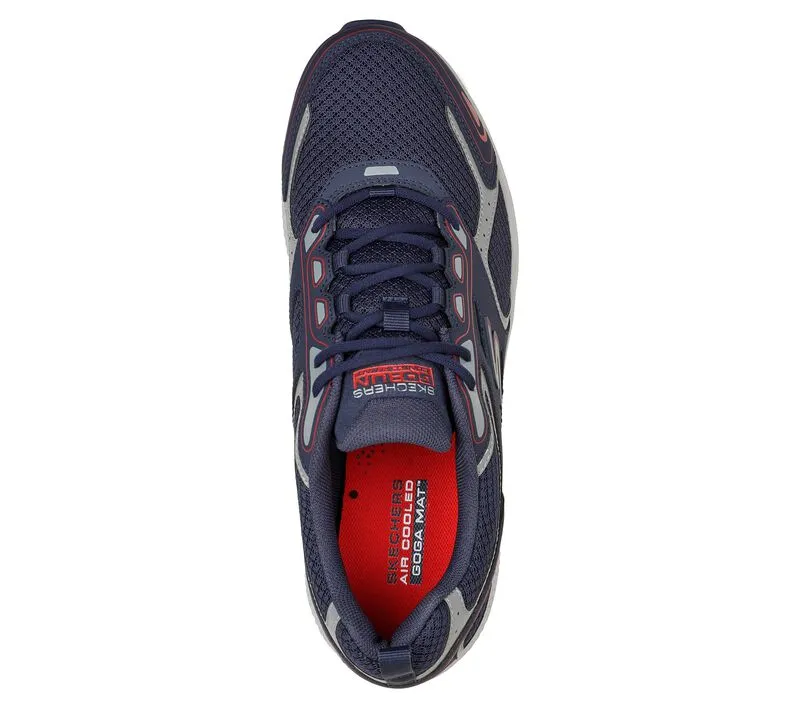 Men's Wide Fit Skechers 220034 Go Run Consistent Running Trainers - Goga Mat