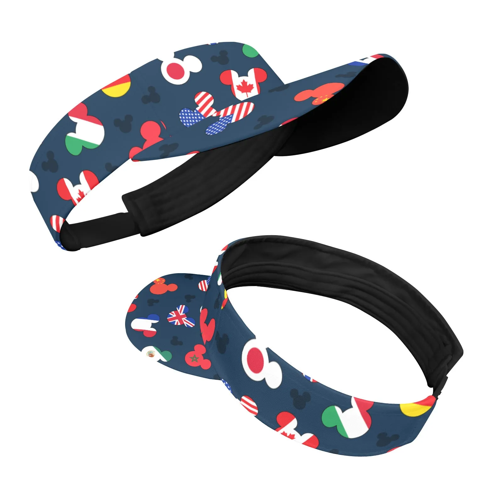 Mickey Flags Athletic Visor