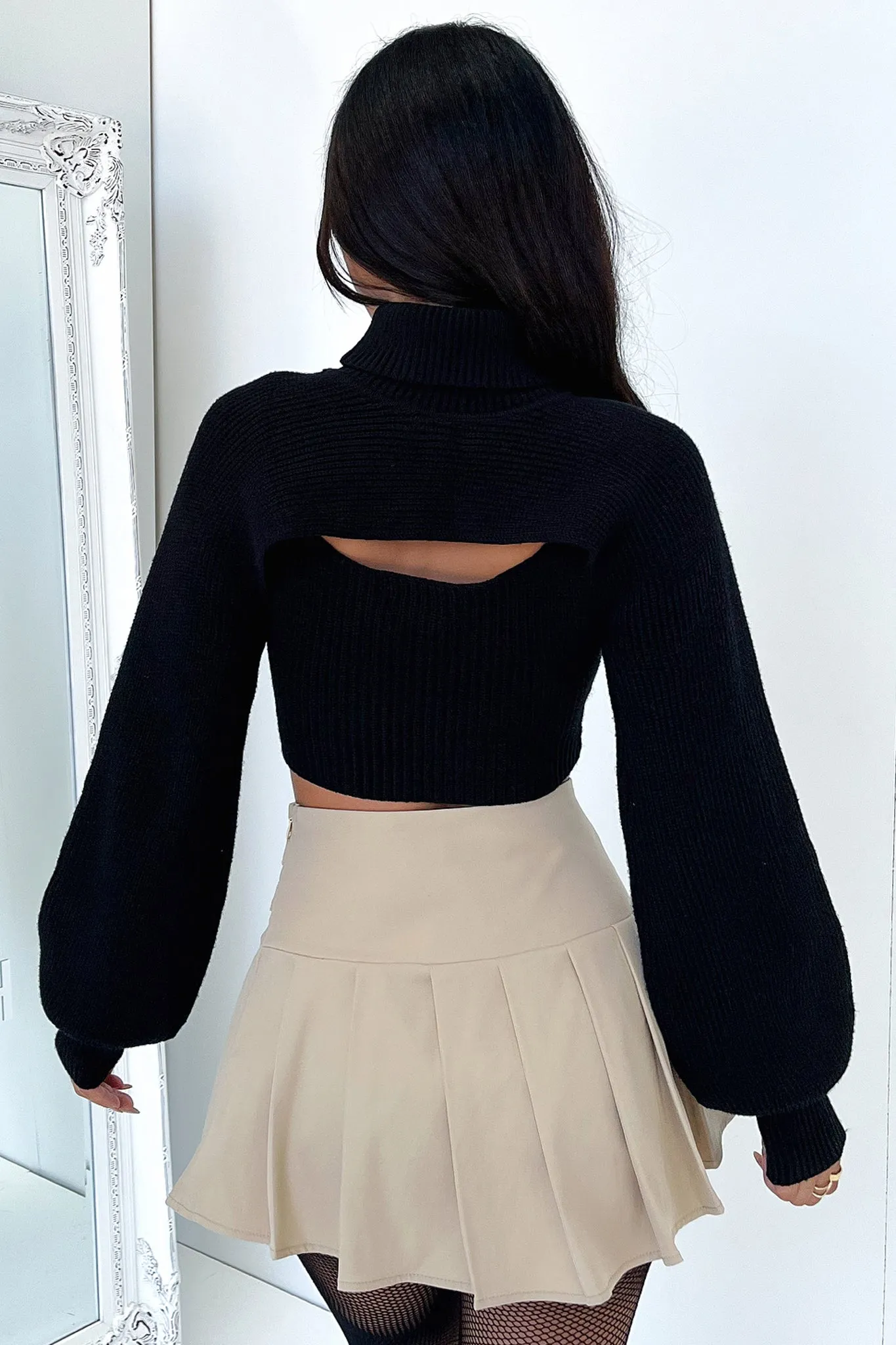 Mimi Crop - Black