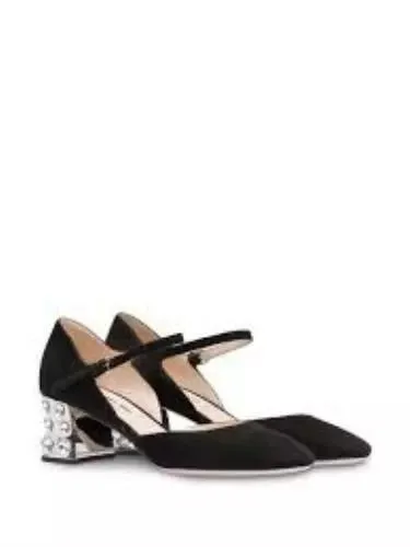 MIU MIU - CAMOSCIO SUEDE PUMPS **FREE SHIPPING**