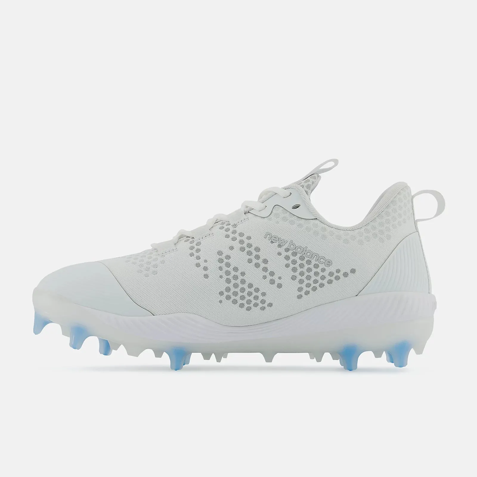 New Balance LCOMPv3 - White Hybrid Cleats