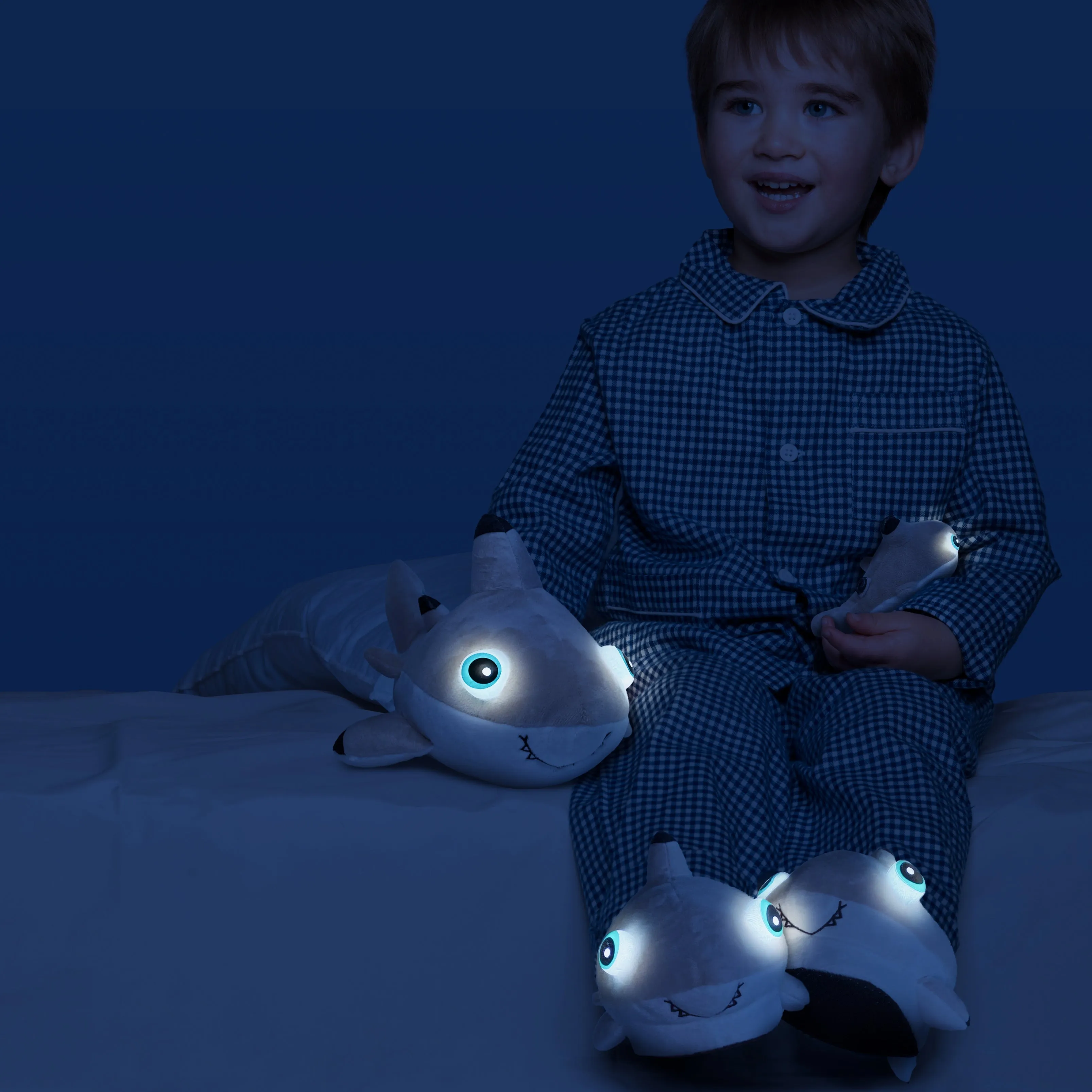 NightBuddies - Shark Light-up Slippers