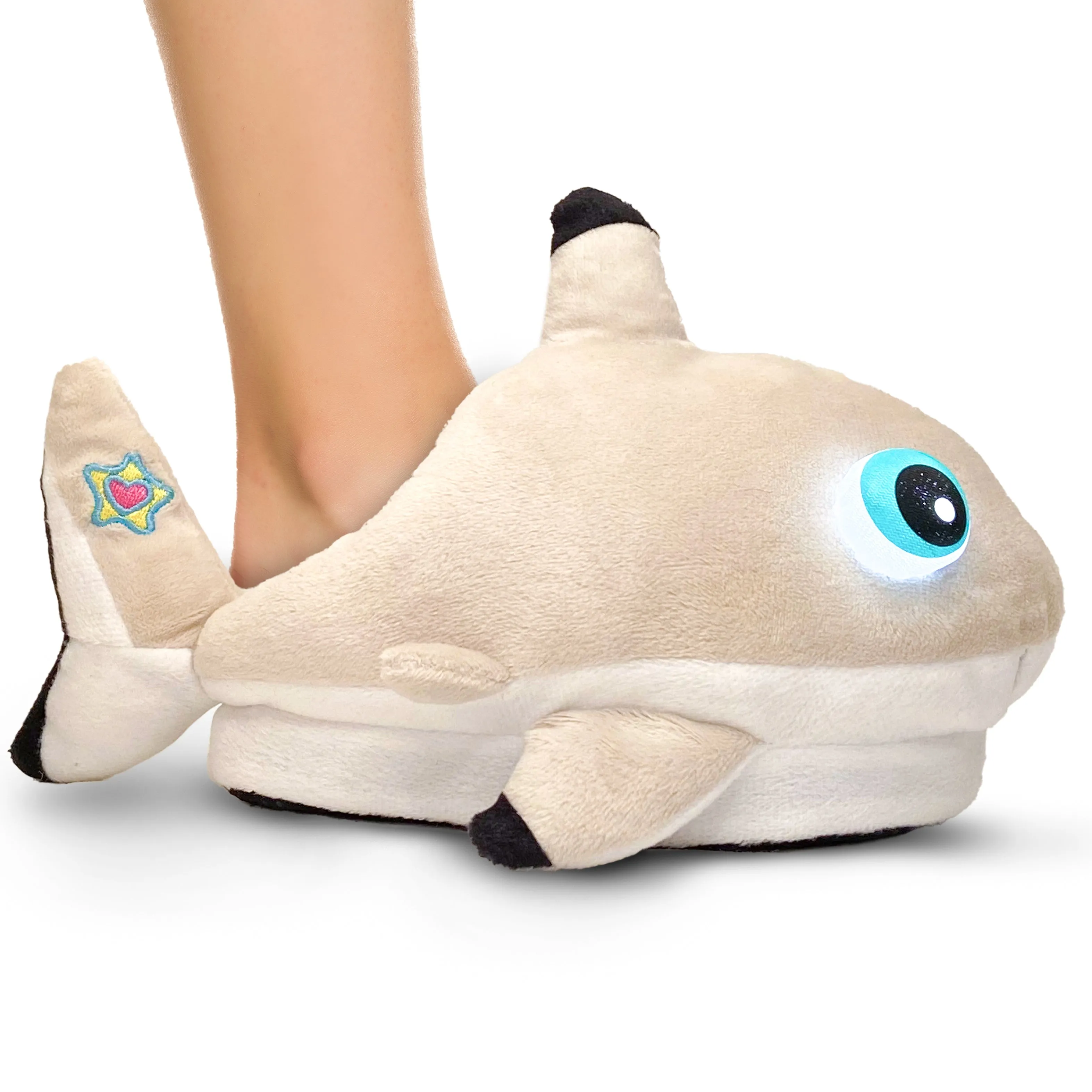 NightBuddies - Shark Light-up Slippers