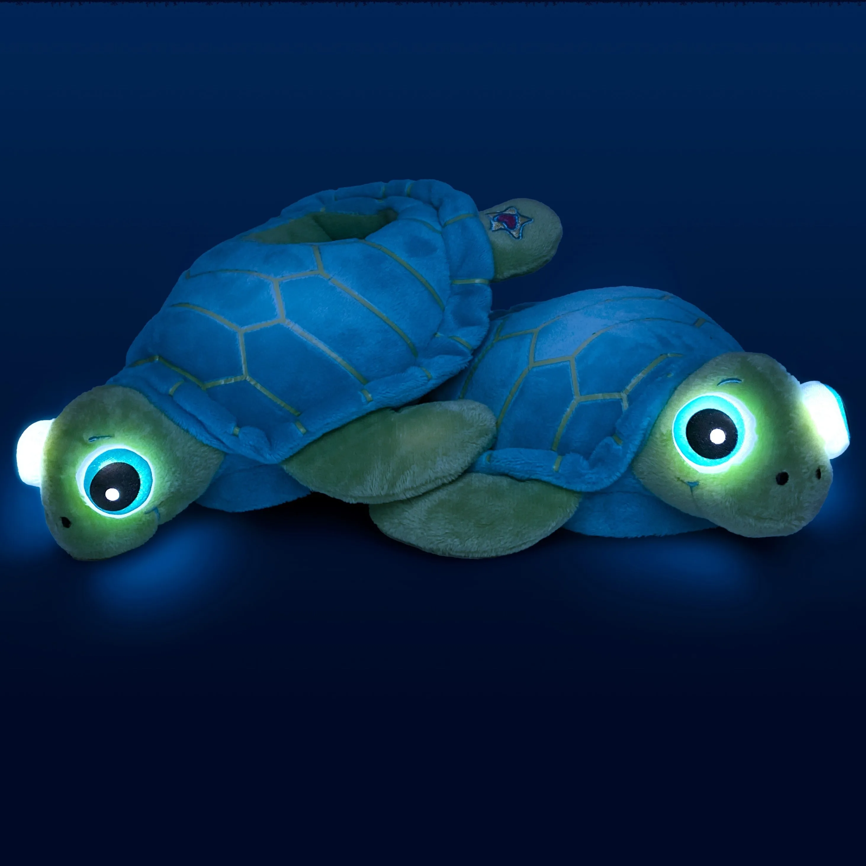 NightBuddies - Turtle Light-up Slippers