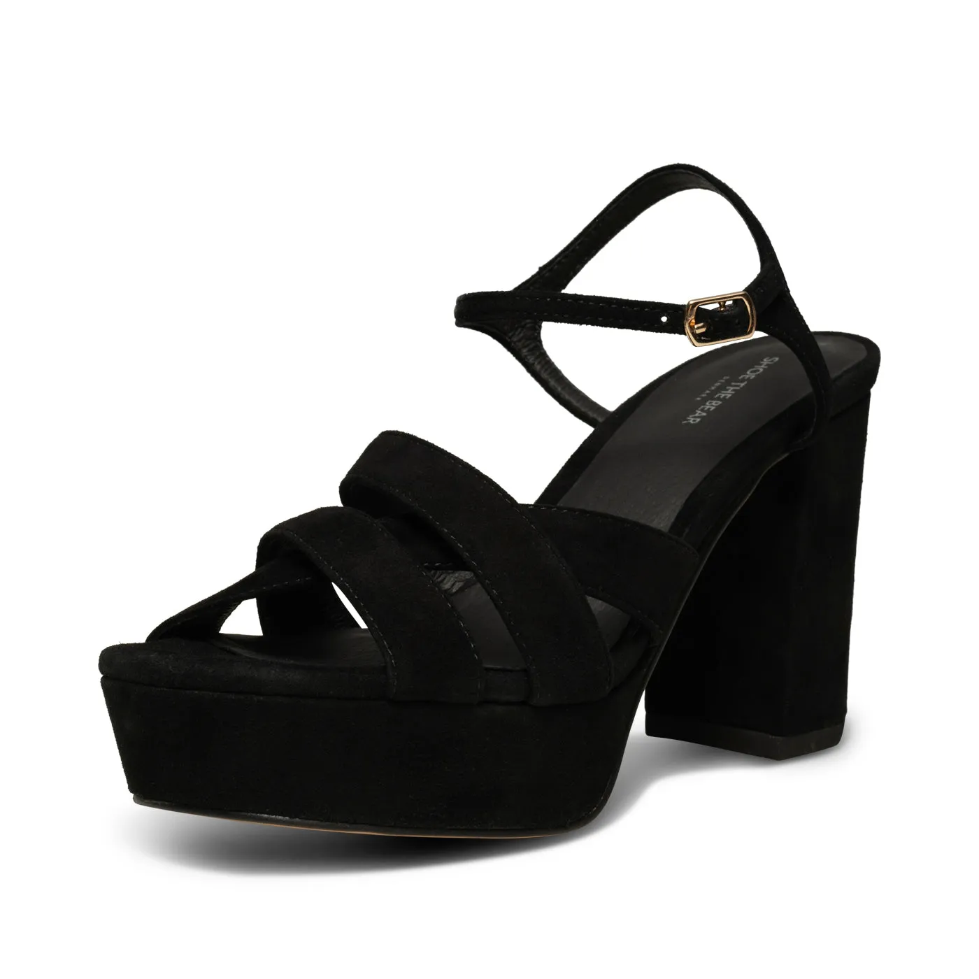 Nova strap suede - BLACK