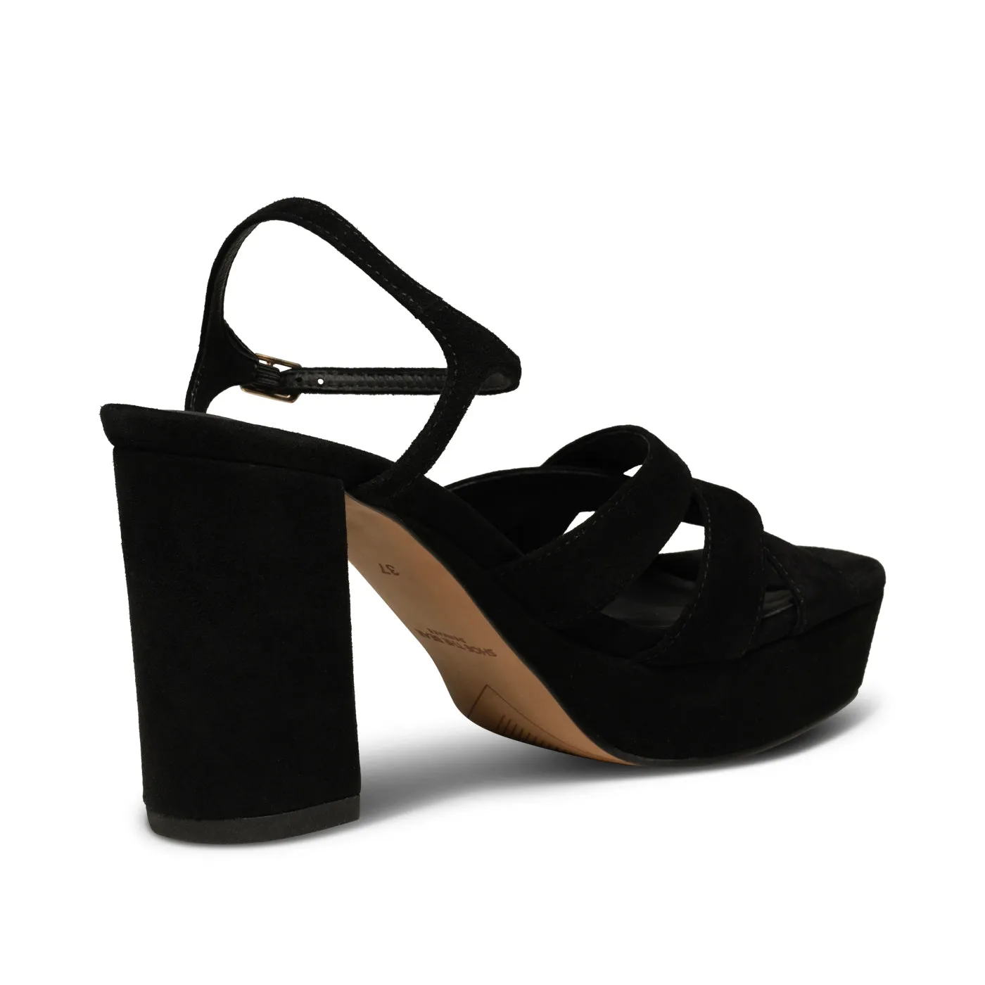 Nova strap suede - BLACK