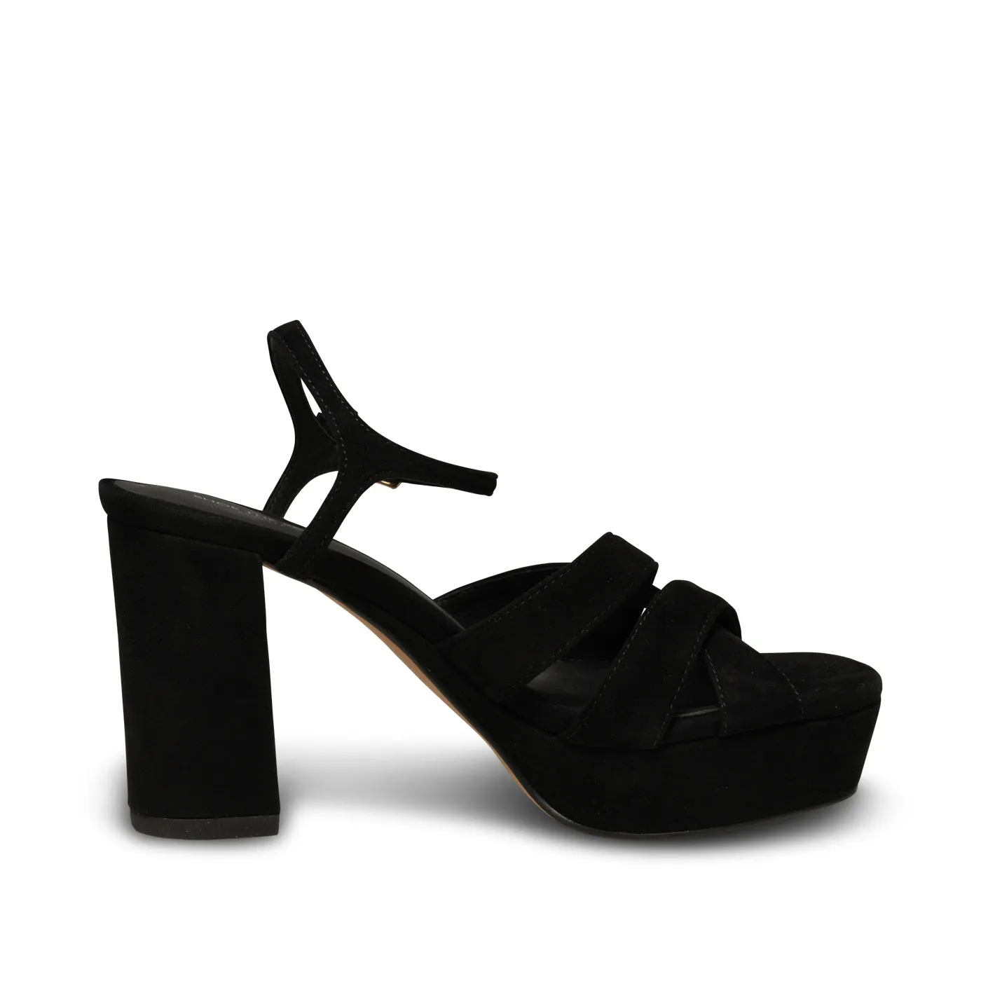 Nova strap suede - BLACK