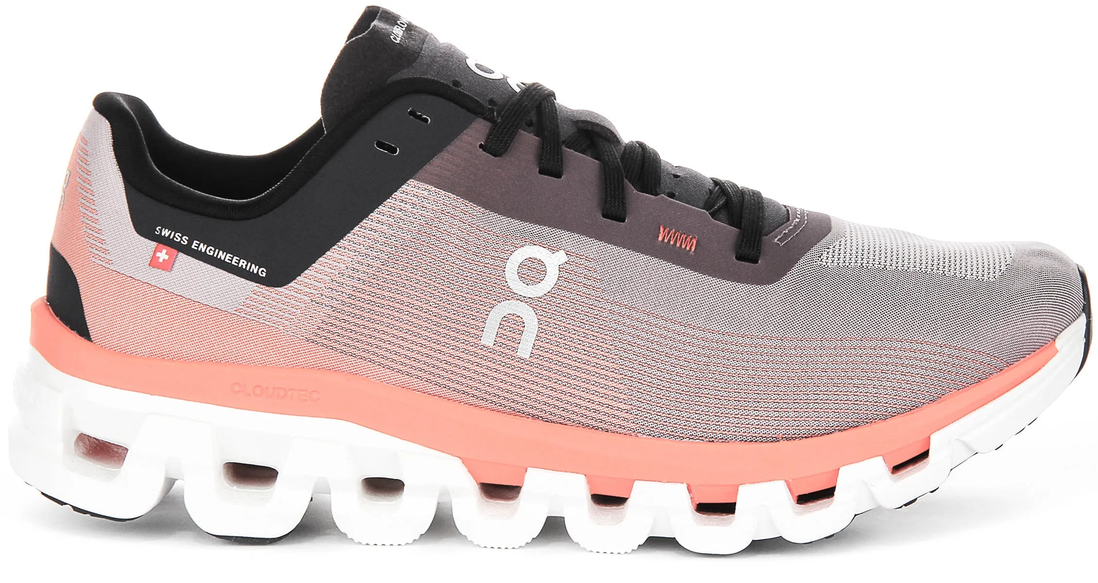 On Running Cloudflow 4 In Orange Purple For Women