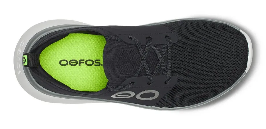 OOFOS Men's OOmy Stride - White/Black