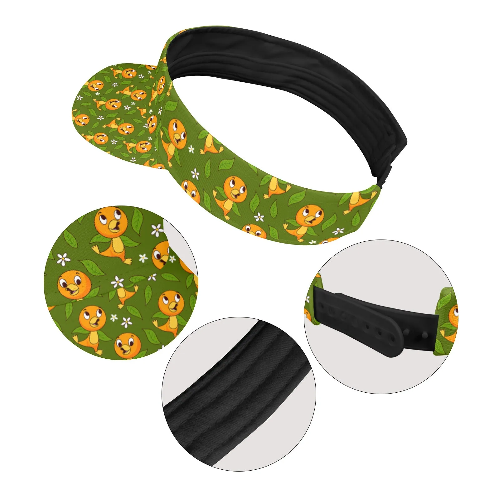 Orange Bird Athletic Visor