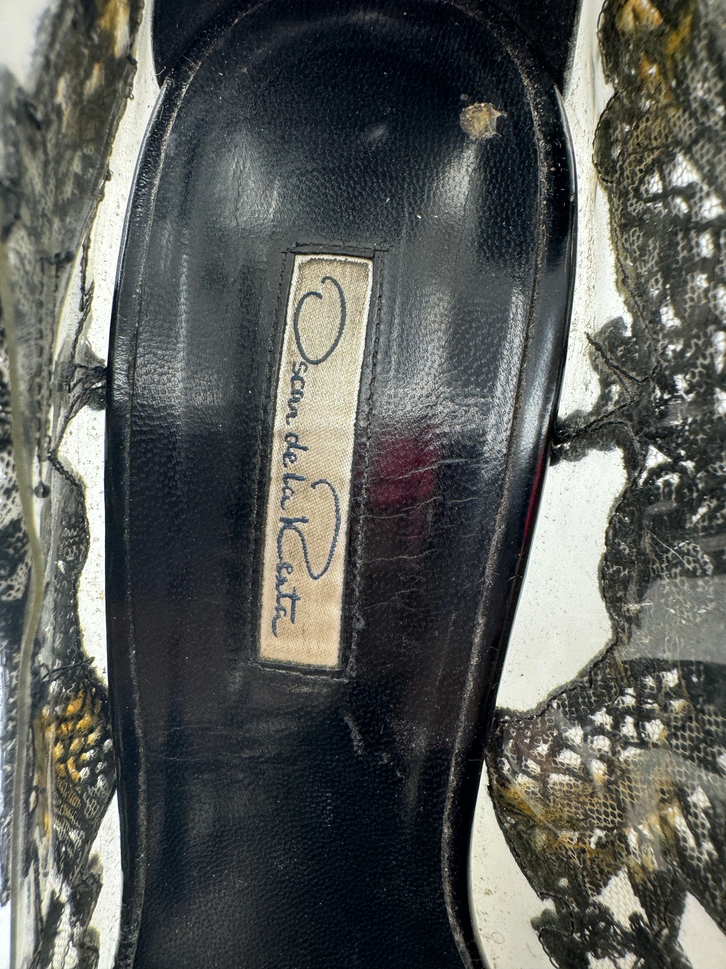 Oscar de La Renta, Black Stilettos 1980s