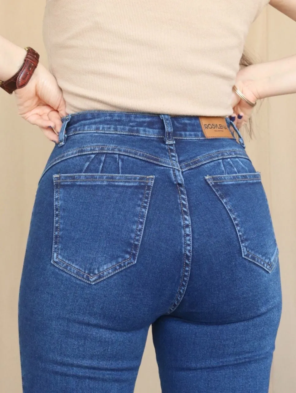 PANTALÓN PITILLO JEAN FOCALIZADO