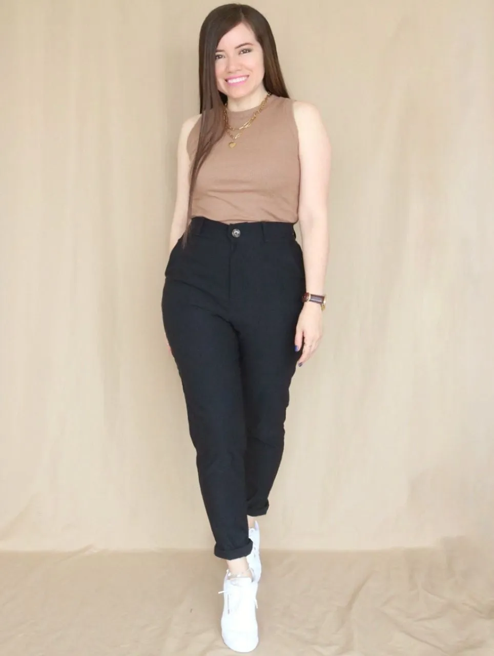 PANTALÓN SLOUCHY ESTRETCH