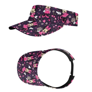 Pink Minnie Athletic Visor