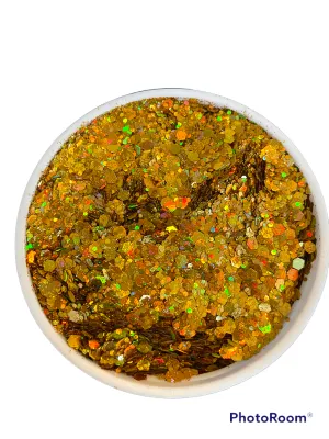 Pot of gold chunky mix glitter