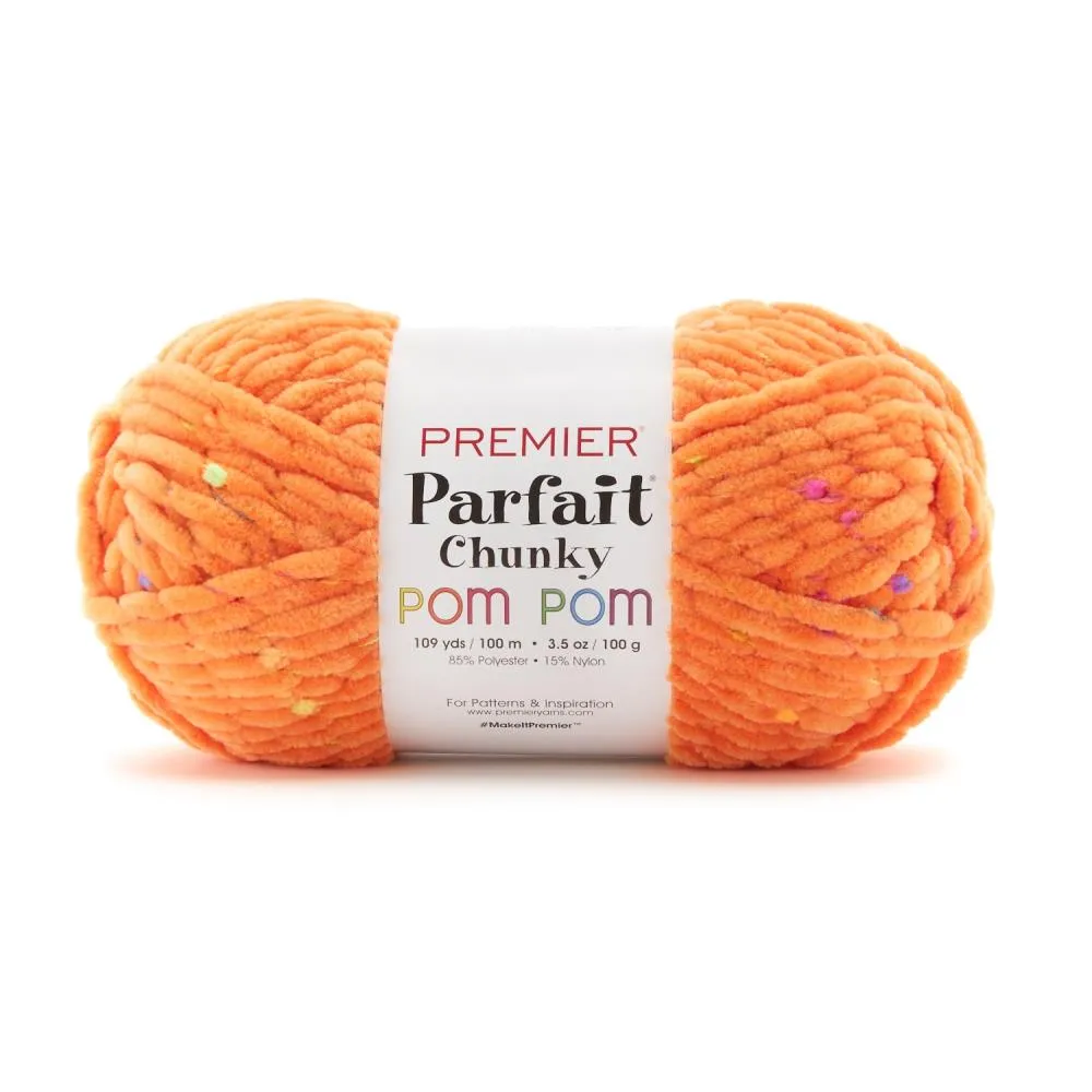 Premier Parfait Chunky Pom Pom Yarn - Citrus Burst