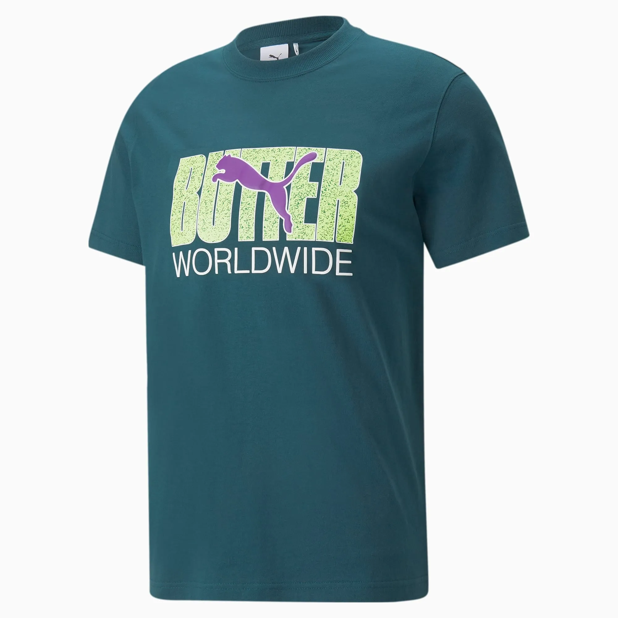 PUMA X BUTTER GOODS GRAPHIC TEE - Deep Teal