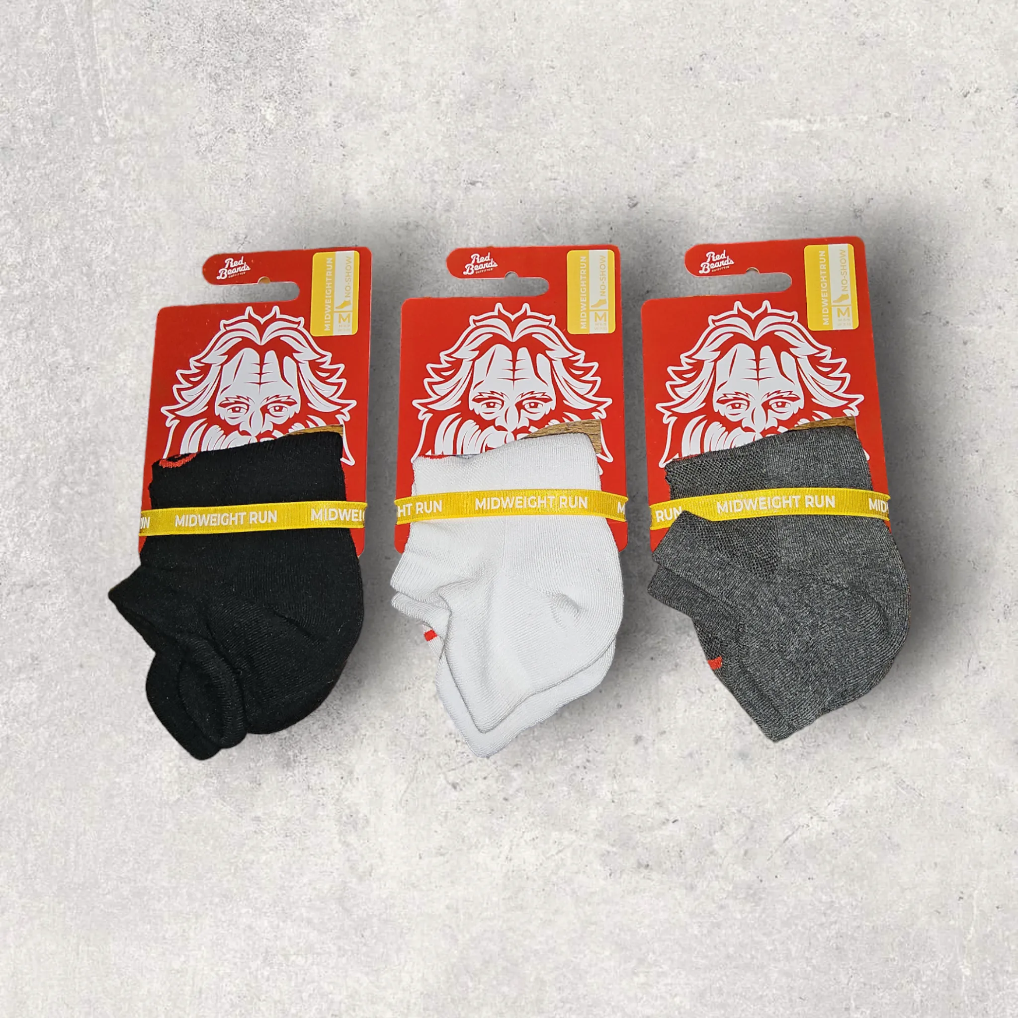 RBO Cushioned No Show Running Socks