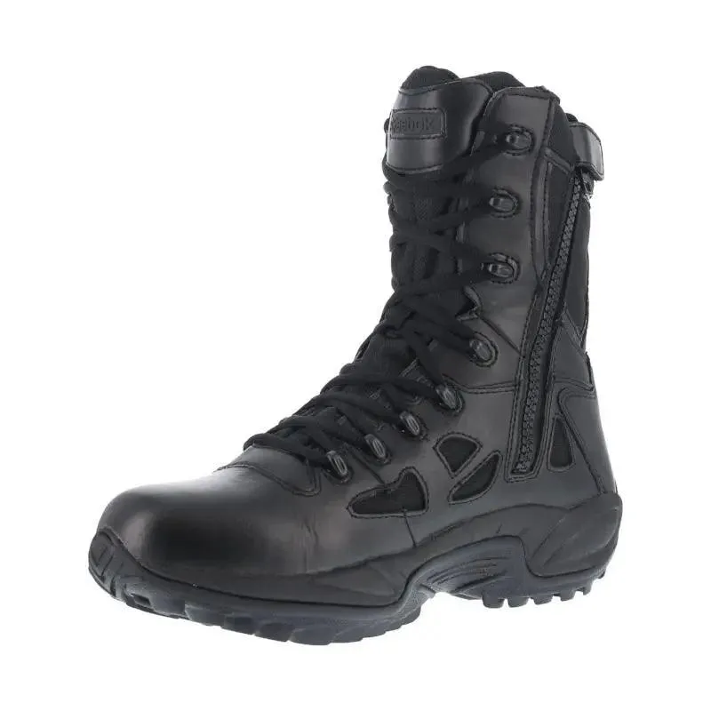 Reebok Men' Stealth Tactical 8" Side Zipper Boot RB8877