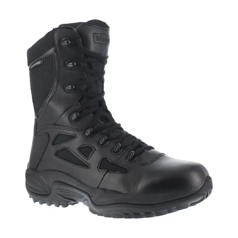 Reebok Men' Stealth Tactical 8" Side Zipper Boot RB8877