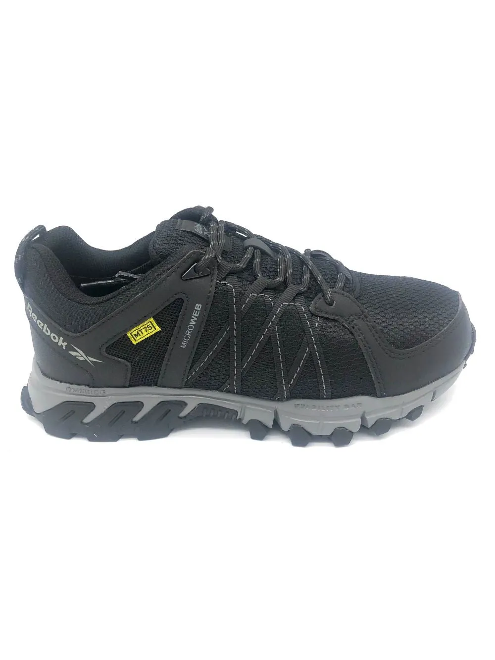 'Reebok' Men's Trailgrip Work MetGuard EH Alloy Toe - Black