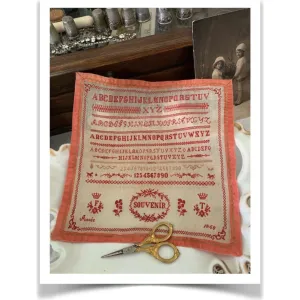 Reflets de Soie ~ FT 1866 Reproduction Sampler