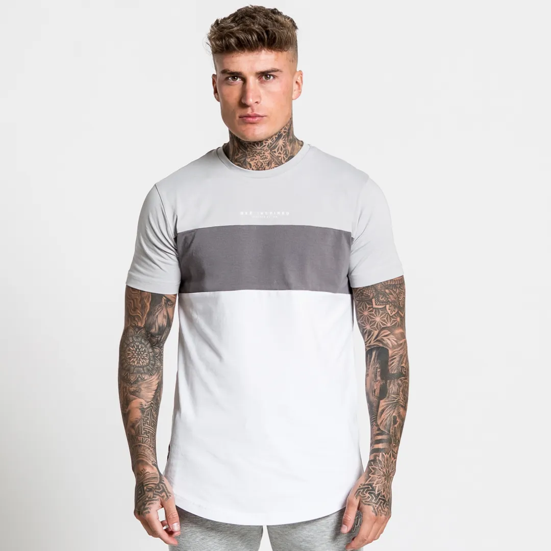 Regal Tee - Grey/Dark Grey/White