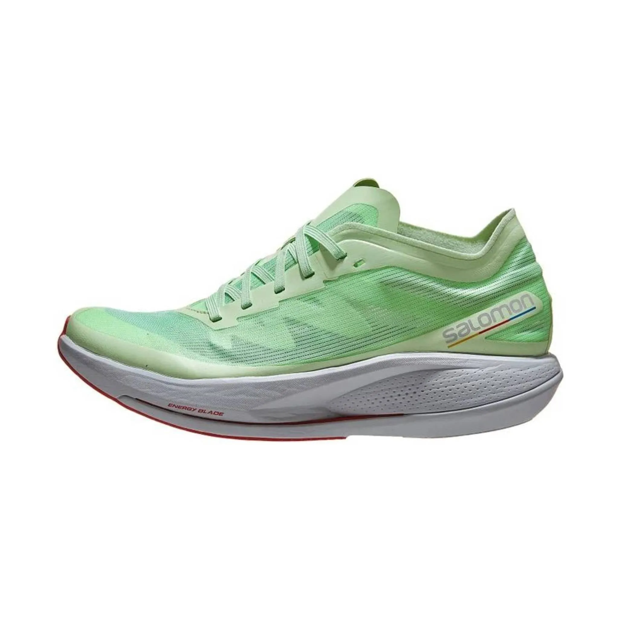 Salomon Women's Phantasm Running Shoe - Patina Green/Pearl Blue/Poppy Red