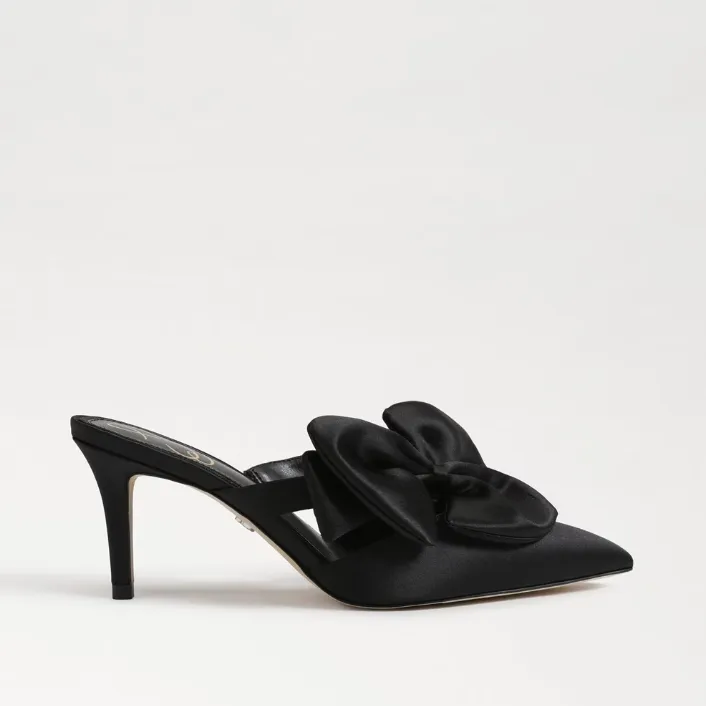 Sam Edelman Veranda Mule in Satin Black