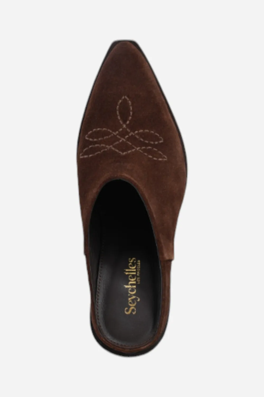 Seychelles Spirit in Suede Dark Brown