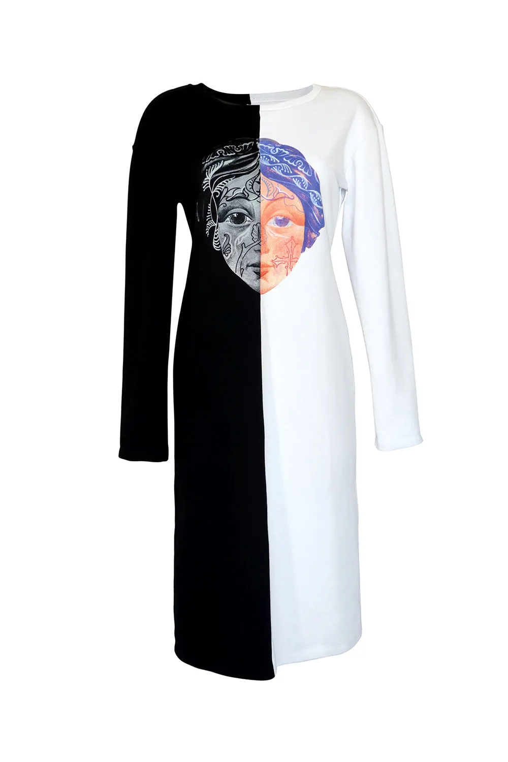 Shabeeg Cilicia Black&White Dress