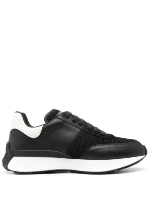 Sneakers Alexander McQueen Panelled Chunky negru