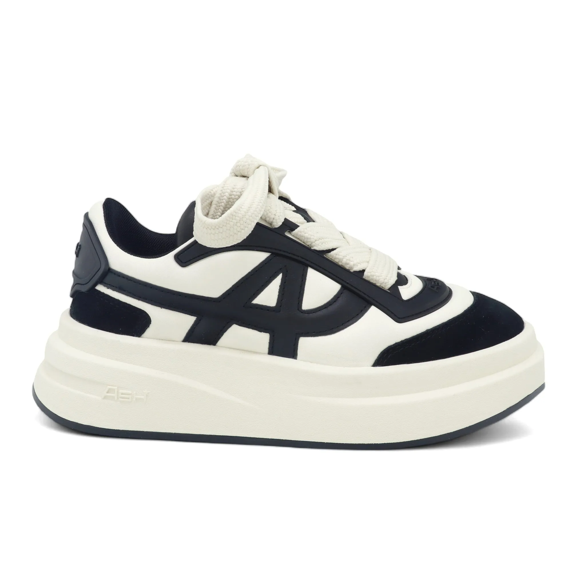 Sneakers ASH Impetus Suede- Black/Marshmallow