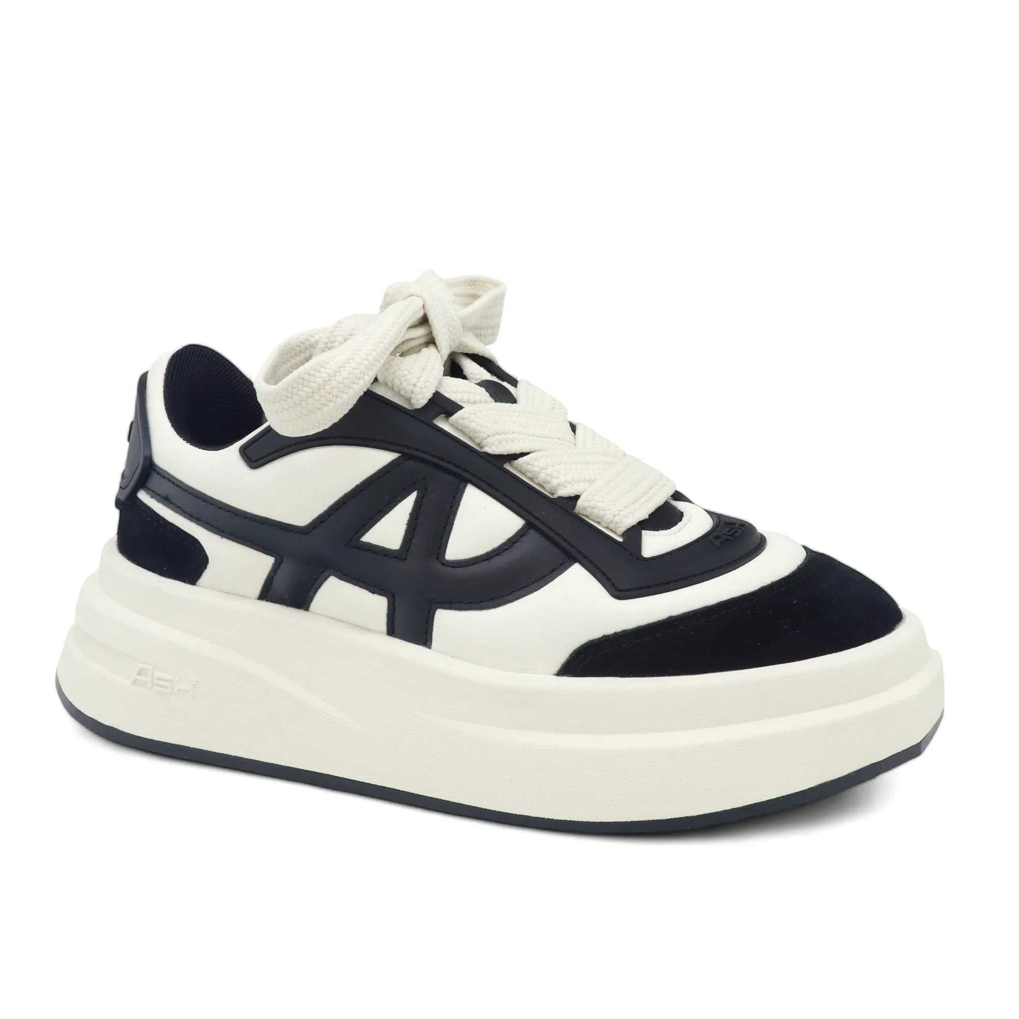 Sneakers ASH Impetus Suede- Black/Marshmallow