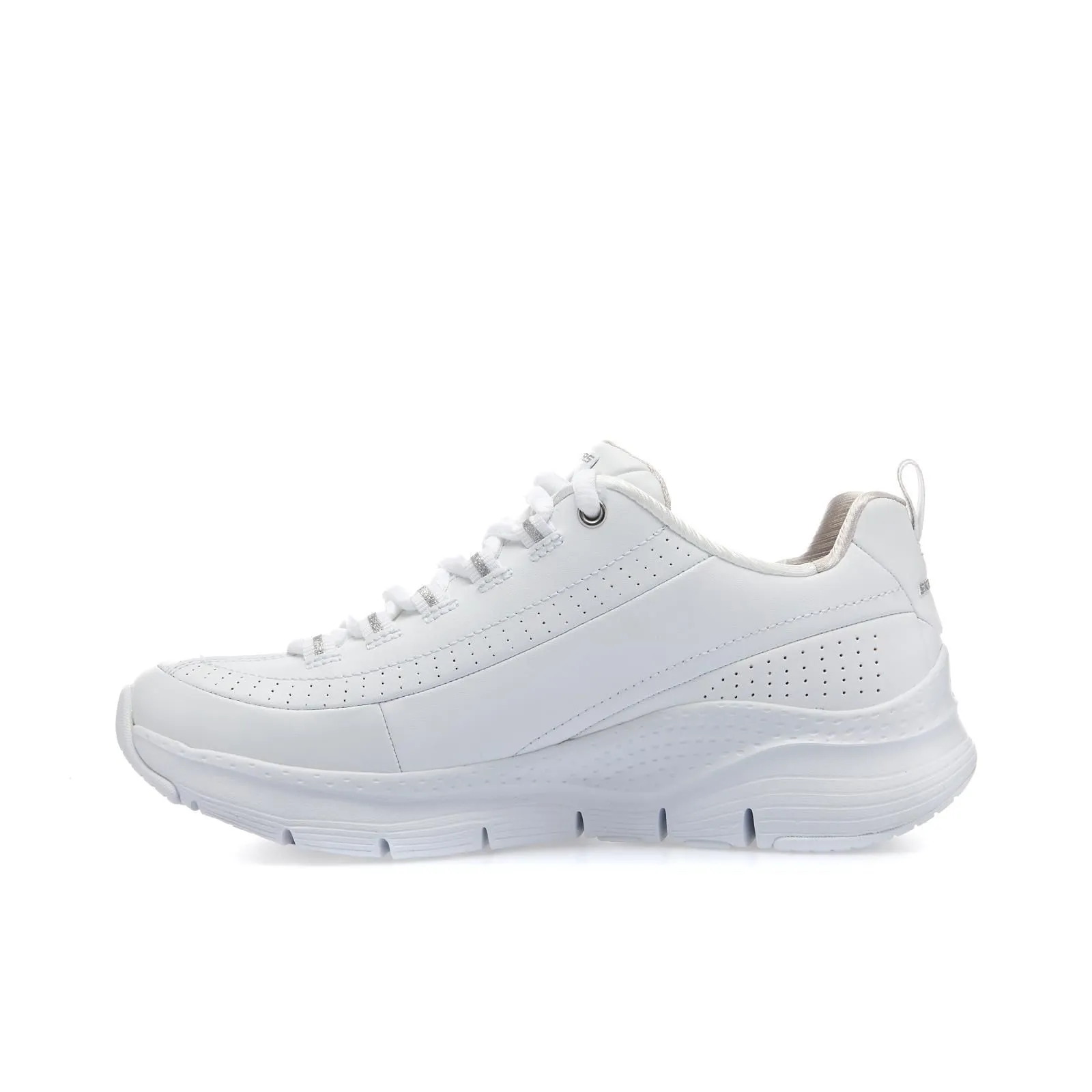 Sneakers donna bianche da palestra con suola chunky Arch Fit - Citi Drive