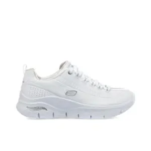 Sneakers donna bianche da palestra con suola chunky Arch Fit - Citi Drive