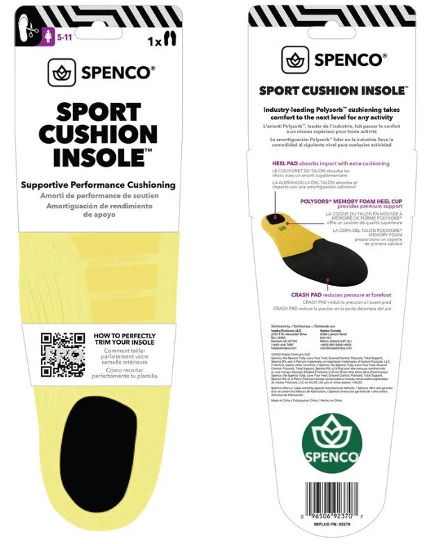 Sport Cushion Insole (Women's)