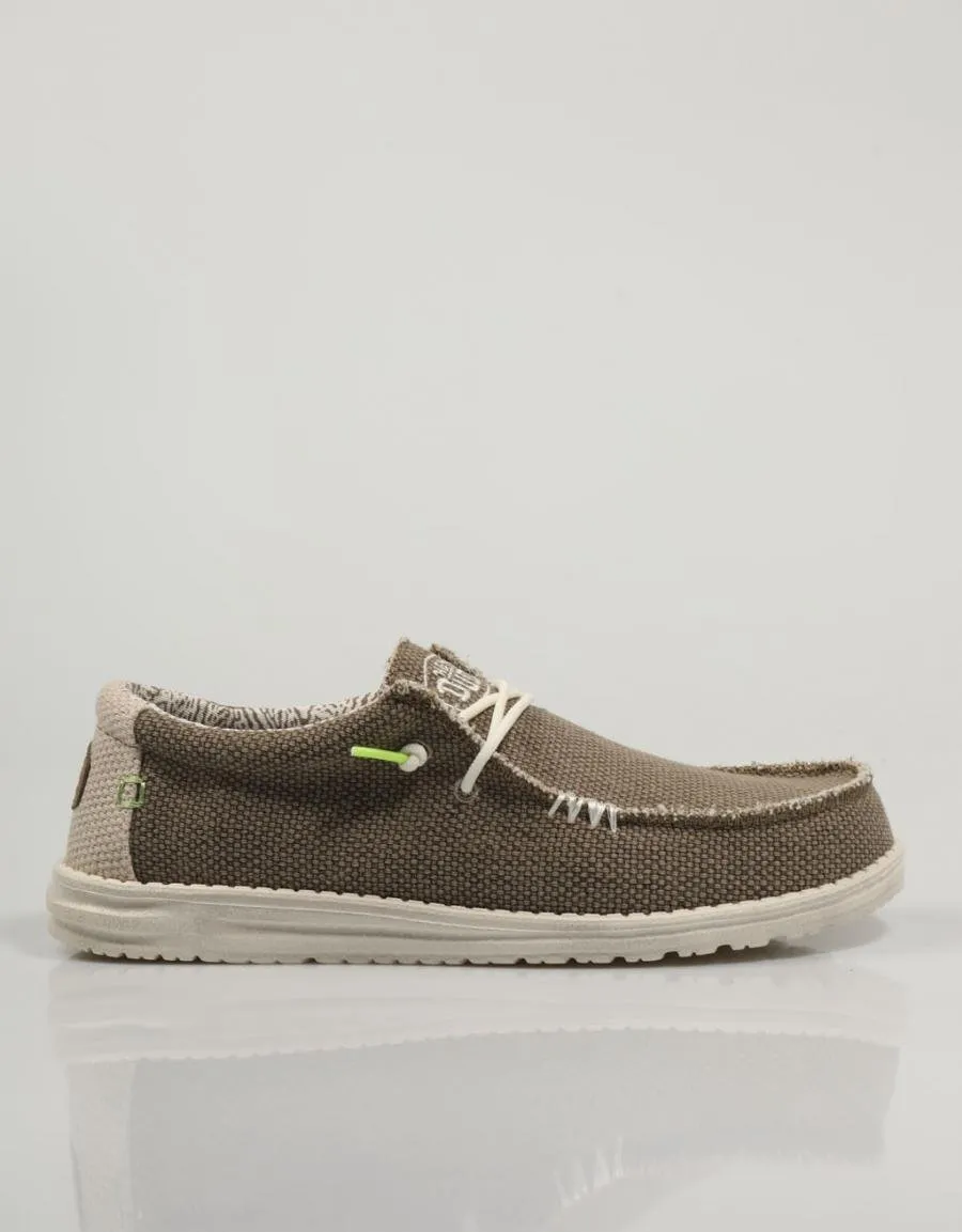  sports shoes DUDE Wally en Khaki 82106