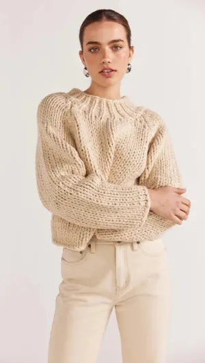 Staple the Label - Loft Chunky Knit Cream